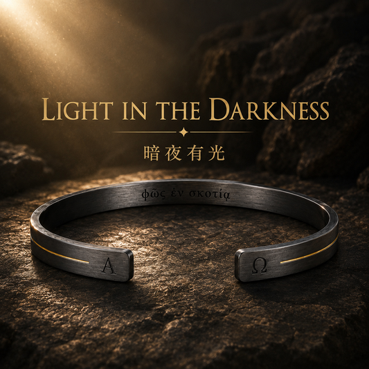 Light in the Darkness Bracelet | A Wearable Reminder of Hope, Courage and Light